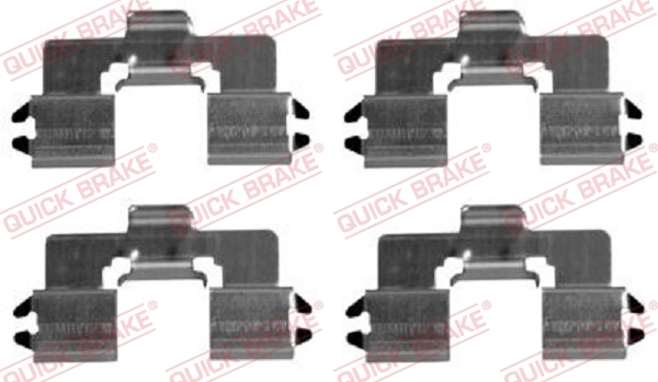 Accessory Kit, disc brake pad